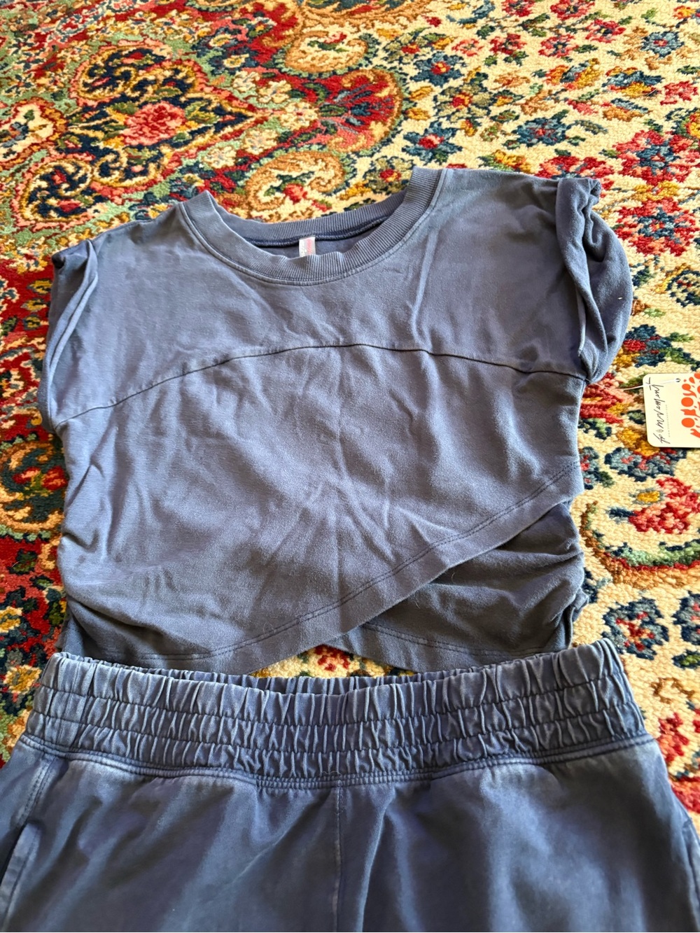 Free People Hot Shot Crossover 2 Piece Set New Top XS, Pants S - Picture 2 of 6